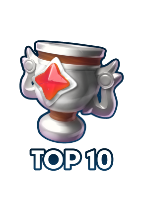 Finish in TOP 10 in a tournament